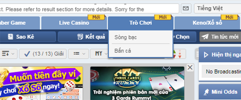 cách chơi Baccarat online